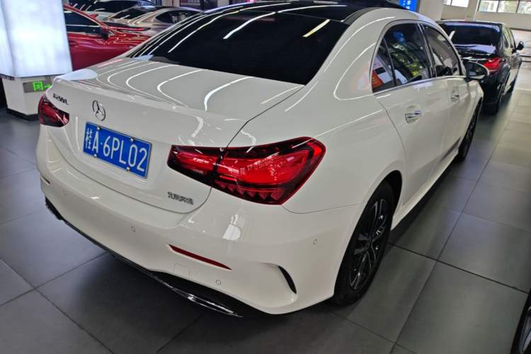 Used Mercedes-Benz A-Class 2023 A 200 L Dynamic Model Rear Right 45 Deg