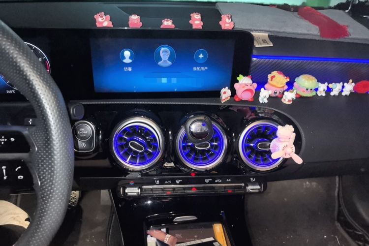 Used Mercedes-Benz A-Class 2024 A 200 L Fashion Model Audio And AC Panel