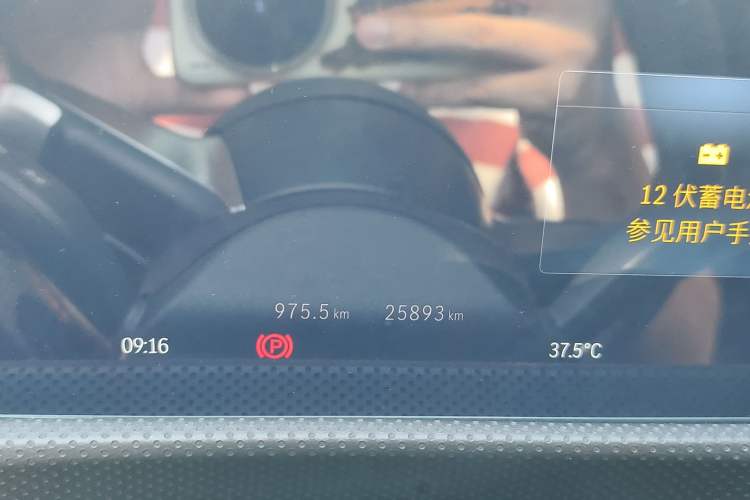 Used Mercedes-Benz A-Class 2024 A 200 L Fashion Model Odometer Close Up