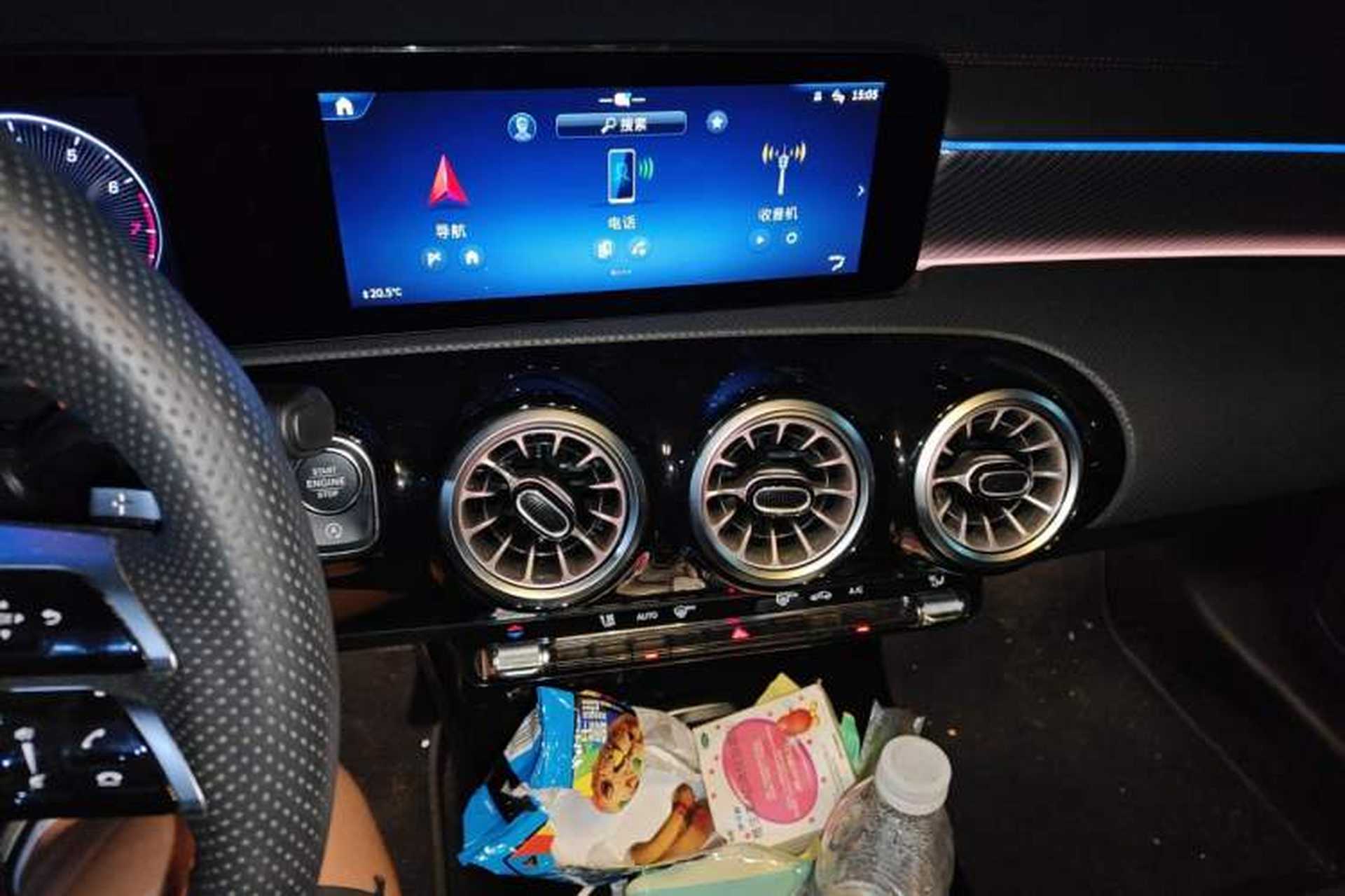 Used Mercedes-Benz A-Class 2024 A 200 L Fashion Model Audio And AC Panel
