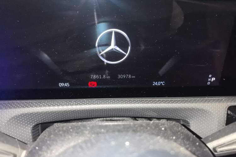 Used Mercedes-Benz A-Class 2024 A 200 L Fashion Model Odometer Close Up