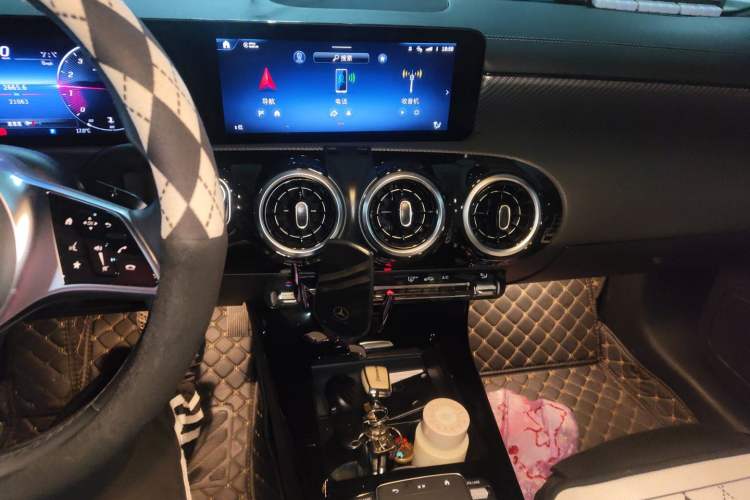 Used Mercedes-Benz A-Class 2024 A 200 L Dynamic Edition Audio And AC Panel