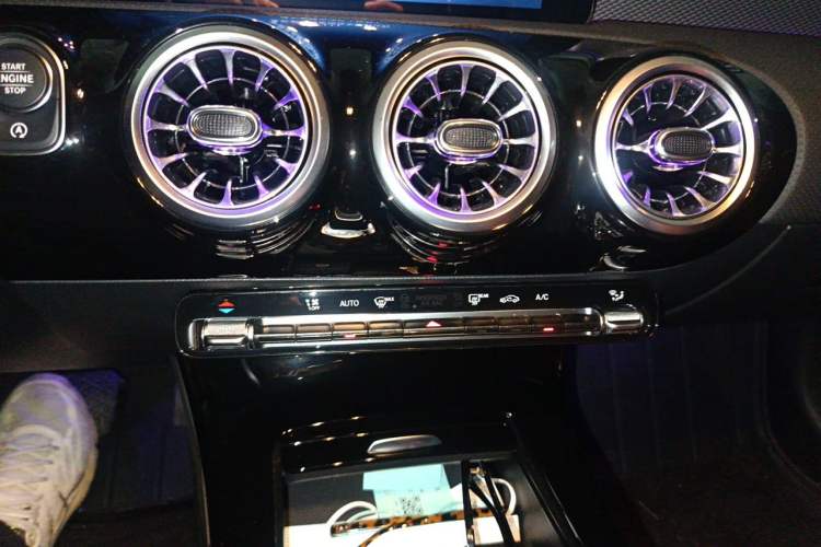 Used Mercedes-Benz A-Class 2024 Updated A 180 L Audio And AC Panel