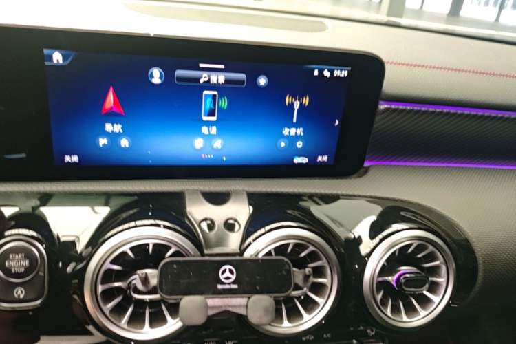 Used Mercedes-Benz A-Class 2024 A 200 L Fashion Model Audio And AC Panel