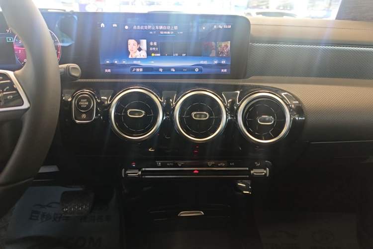 Used Mercedes-Benz A-Class 2024 Updated A 180 L Audio And AC Panel