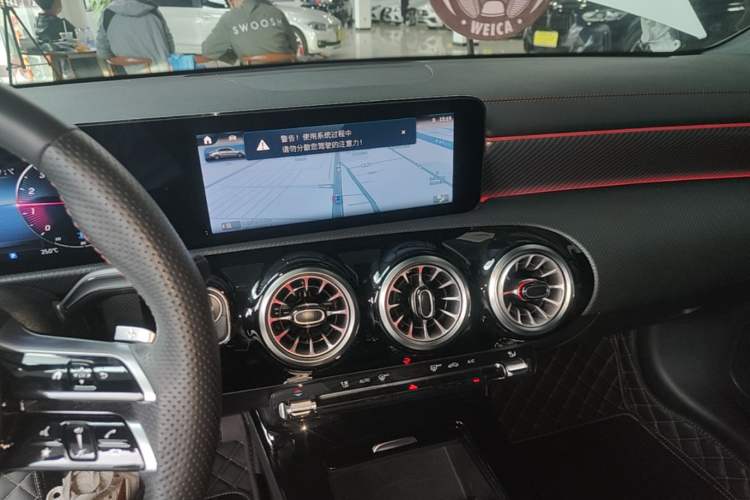 Used Mercedes-Benz A-Class 2024 Updated A 200 L Fashion Version Audio And AC Panel