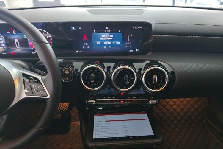 Used Mercedes-Benz A-Class 2024 Updated A 180 L Audio And AC Panel