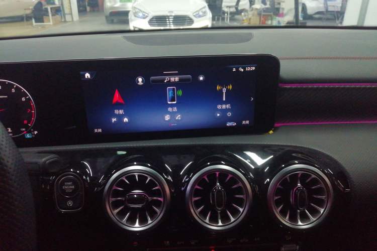 Used Mercedes-Benz A-Class 2024 A 200 L Fashion Model Audio And AC Panel