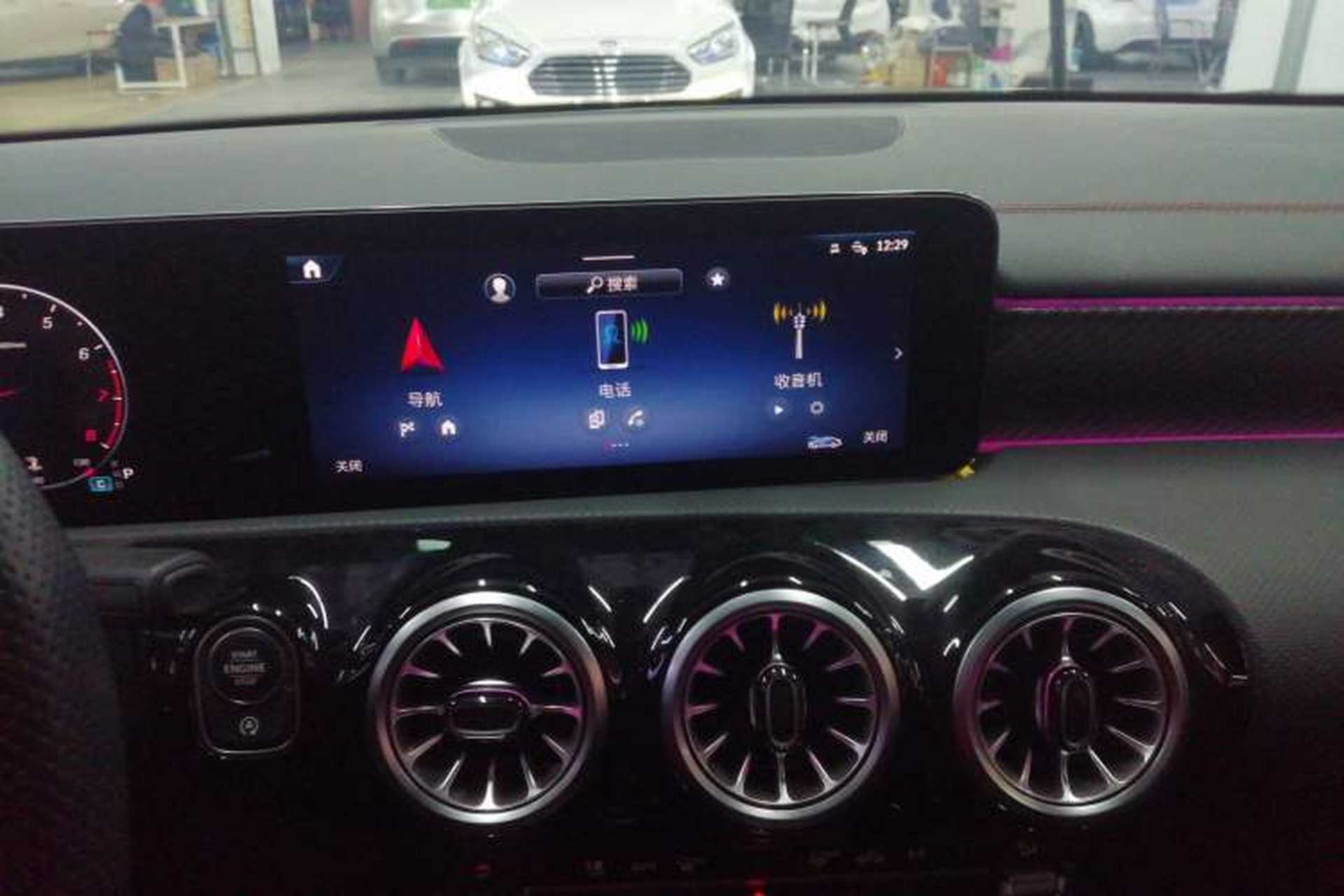 Used Mercedes-Benz A-Class 2024 A 200 L Fashion Model Audio And AC Panel