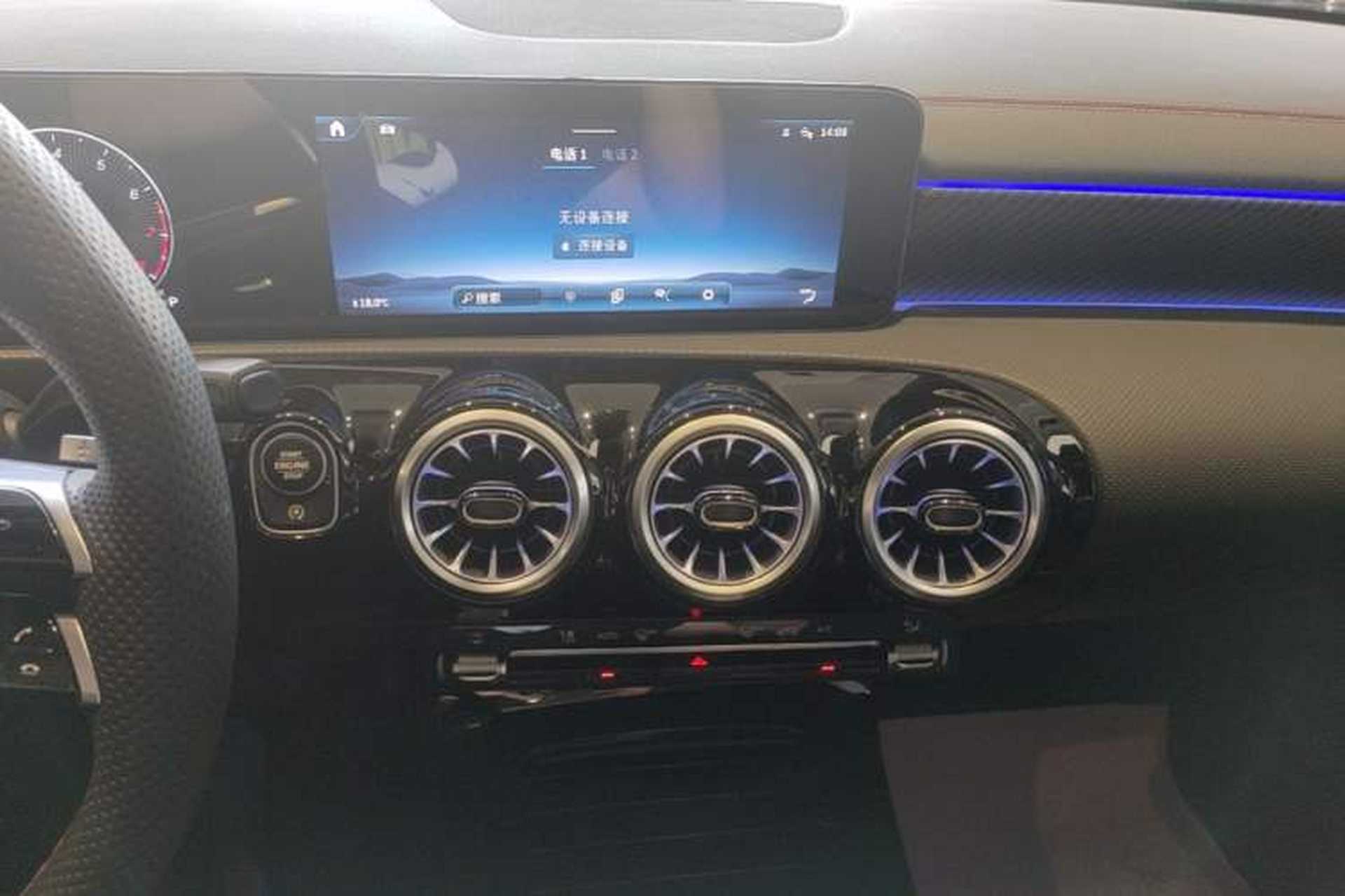 Used Mercedes-Benz A-Class 2024 Updated A 200 L Fashion Version Audio And AC Panel
