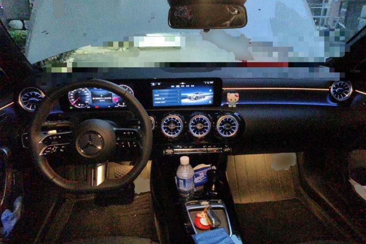 Used Mercedes-Benz A-Class 2024 Updated A 200 L Fashion Version Center Console