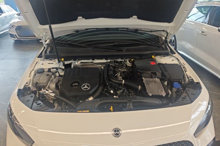 Used Mercedes-Benz A-Class 2024 Updated A 180 L Engine Bay