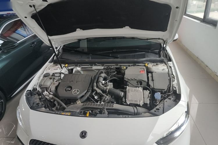 Used Mercedes-Benz A-Class 2024 Updated A 200 L Fashion Version Engine Bay