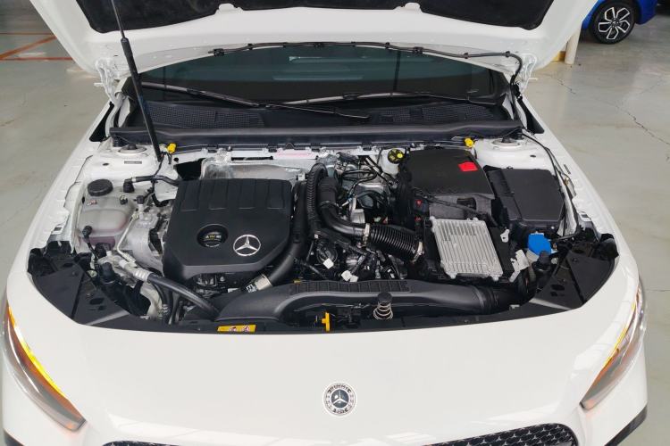 Used Mercedes-Benz A-Class 2024 Updated A 180 L Engine Bay