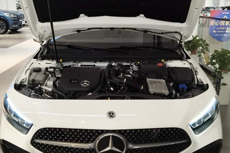 Used Mercedes-Benz A-Class 2024 Updated A 180 L Engine Bay