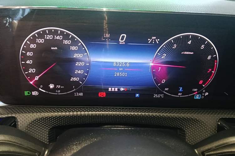 Used Mercedes-Benz A-Class 2024 Updated A 200 L Fashion Version Instrument Cluster