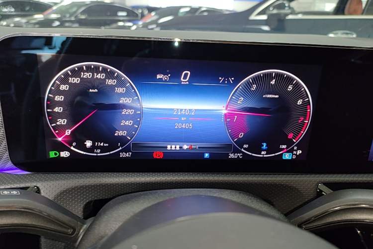 Used Mercedes-Benz A-Class 2024 Updated A 200 L Fashion Version Instrument Cluster