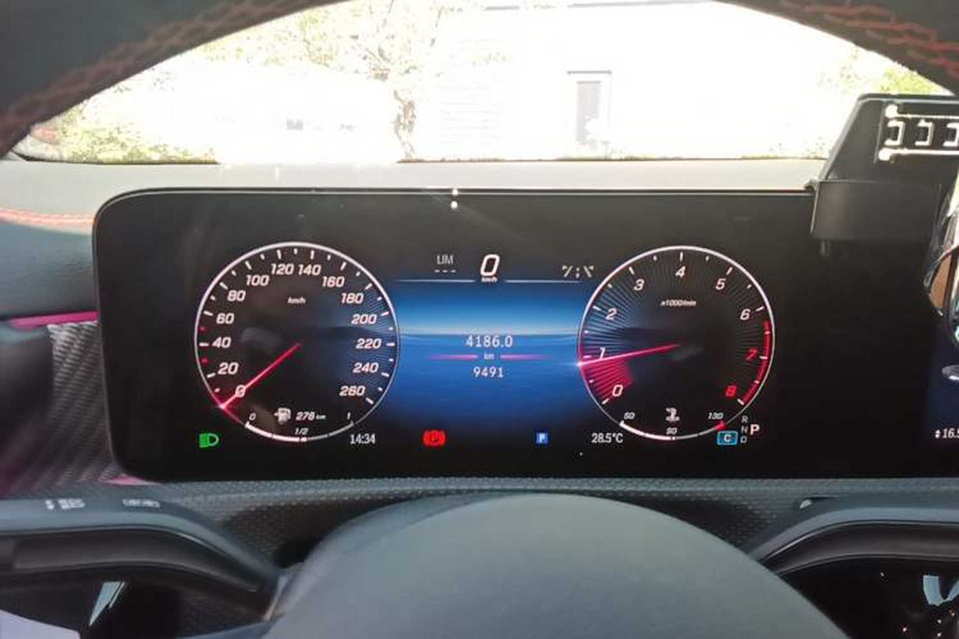 Used Mercedes-Benz A-Class 2024 Updated A 200 L Fashion Version Instrument Cluster
