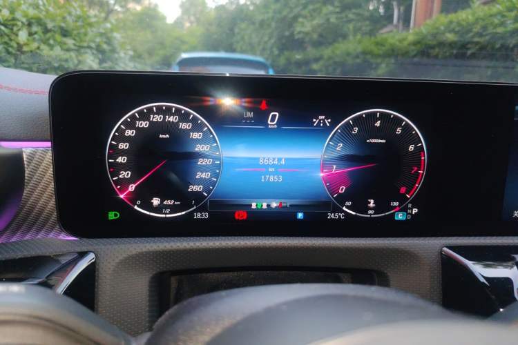 Used Mercedes-Benz A-Class 2024 Updated A 200 L Fashion Version Instrument Cluster