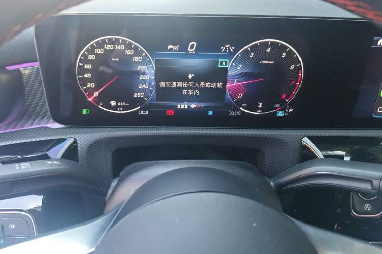 Used Mercedes-Benz A-Class 2024 A 200 L Fashion Model Instrument Cluster