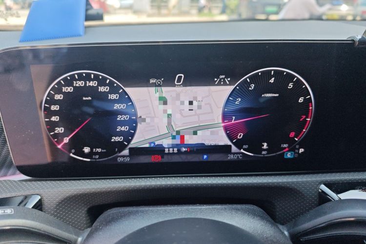 Used Mercedes-Benz A-Class 2024 Updated A 200 L Fashion Version Instrument Cluster