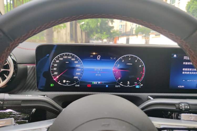 Used Mercedes-Benz A-Class 2024 A 200 L Fashion Model Instrument Cluster