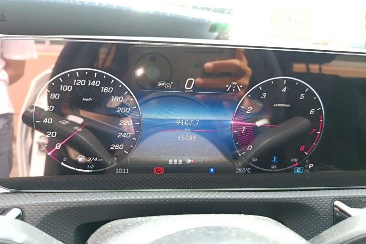 Used Mercedes-Benz A-Class 2024 Updated A 200 L Fashion Version Instrument Cluster