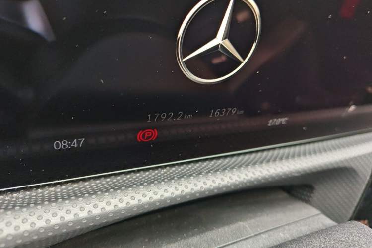 Used Mercedes-Benz A-Class 2024 A 200 L Fashion Model Odometer Close Up