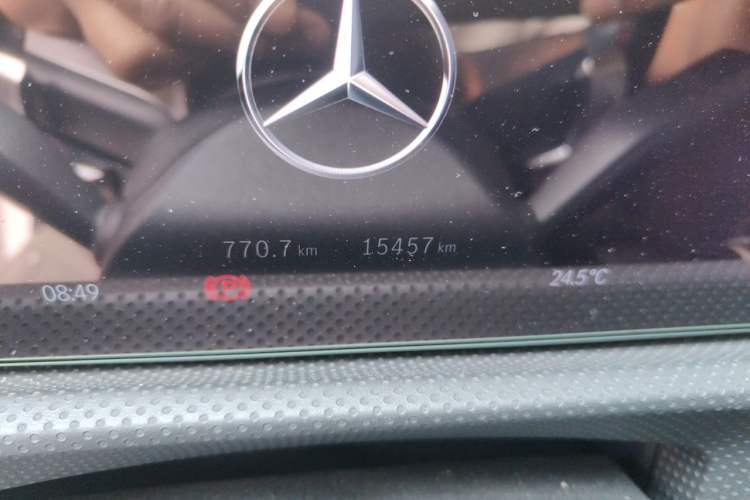 Used Mercedes-Benz A-Class 2024 A 200 L Fashion Model Odometer Close Up