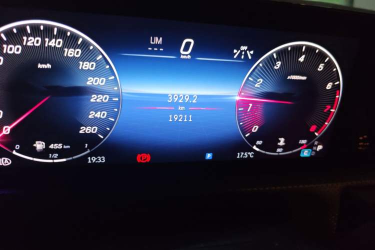 Used Mercedes-Benz A-Class 2024 A 200 L Fashion Model Odometer Close Up