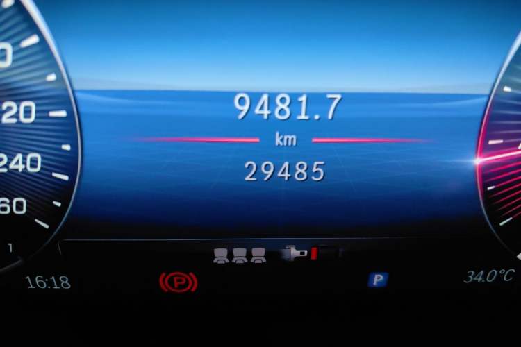 Used Mercedes-Benz A-Class 2024 A 200 L Fashion Model Odometer Close Up