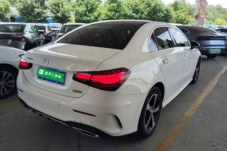 Used Mercedes-Benz A-Class 2024 Updated A 200 L Fashion Version Rear Right 45 Deg