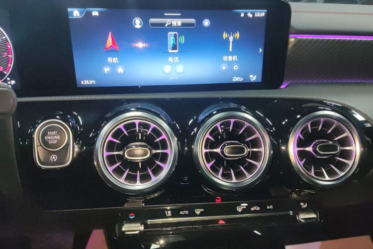 Used Mercedes-Benz A-Class 2025 A 200 L Fashion Model Audio And AC Panel