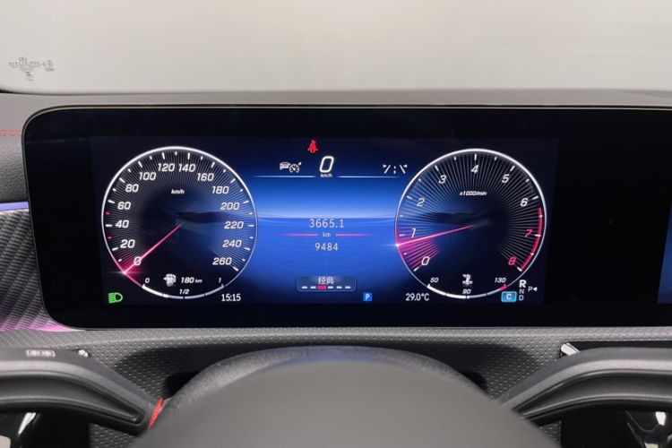 Used Mercedes-Benz A-Class 2025 A 200 L Fashion Model Odometer Close Up