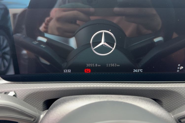 Used Mercedes-Benz A-Class 2025 A 200 L Fashion Model Odometer Close Up