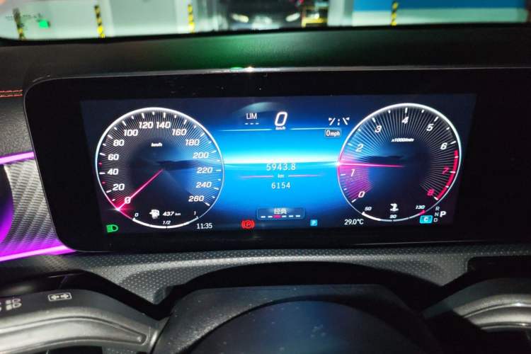 Used Mercedes-Benz A-Class 2025 A 200 L Fashion Model Instrument Cluster