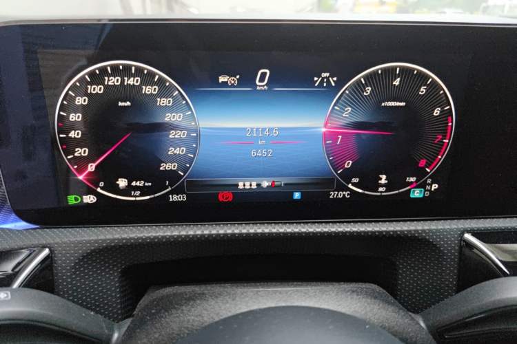 Used Mercedes-Benz A-Class 2025 A 200 L Fashion Model Instrument Cluster