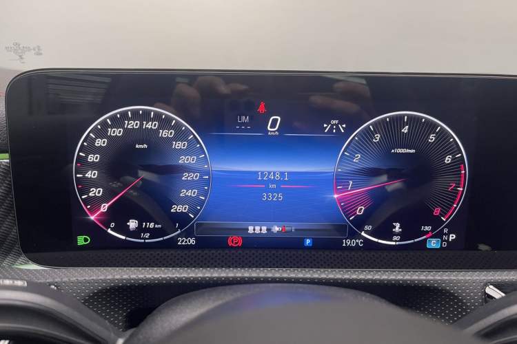 Used Mercedes-Benz A-Class 2025 A 200 L Fashion Model Odometer Close Up