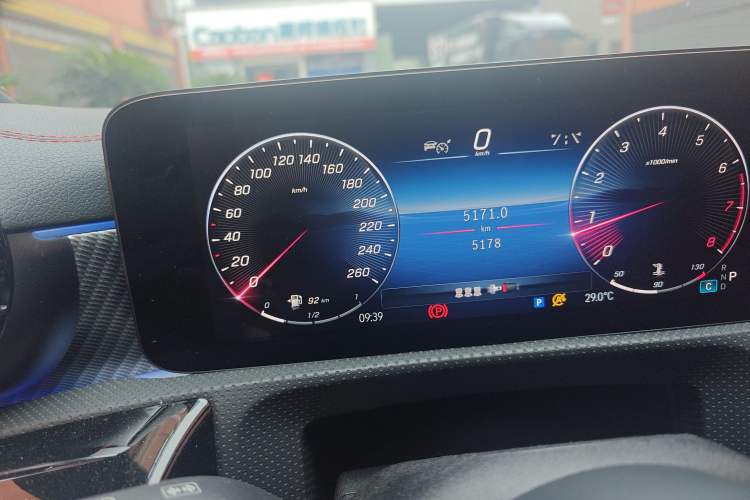 Used Mercedes-Benz A-Class 2025 A 200 L Fashion Model Odometer Close Up