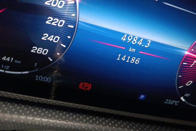Used Mercedes-Benz A-Class 2025 A 200 L Fashion Model Odometer Close Up