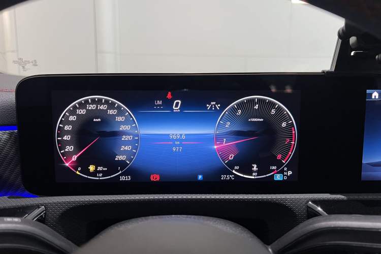 Used Mercedes-Benz A-Class 2025 A 200 L Fashion Model Odometer Close Up