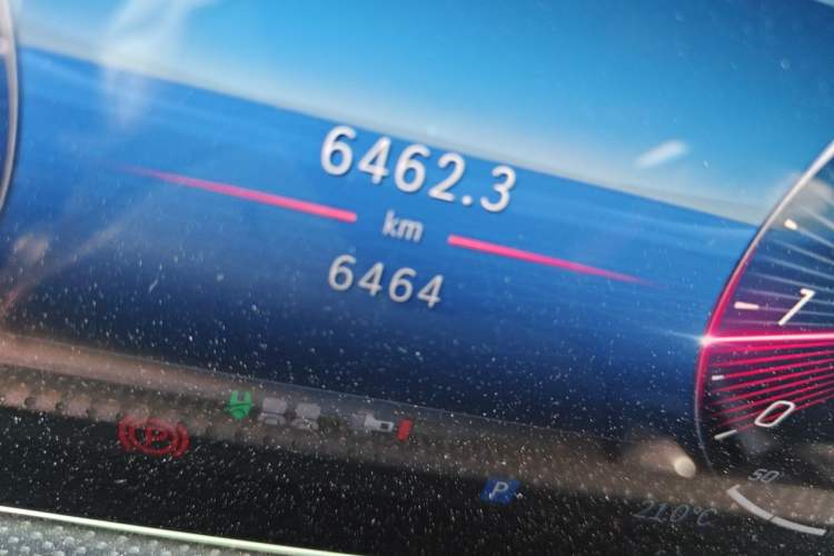 Used Mercedes-Benz A-Class 2025 A 200 L Fashion Model Odometer Close Up