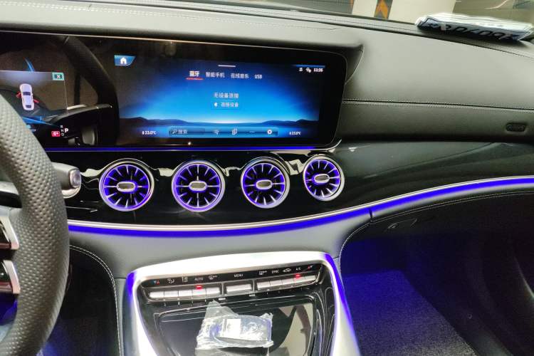 Used Mercedes-Benz AMG GT 2025 AMG GT 50 Four-Door Coupe China Special Edition Audio And AC Panel