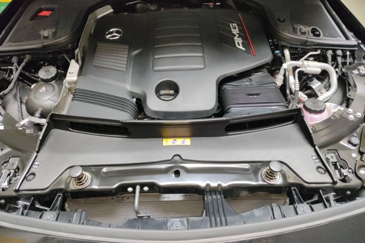 Used Mercedes-Benz AMG GT 2025 AMG GT 50 Four-Door Coupe China Special Edition Engine Bay