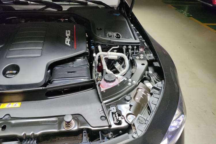 Used Mercedes-Benz AMG GT 2025 AMG GT 50 Four-Door Coupe China Special Edition Engine Bay Left