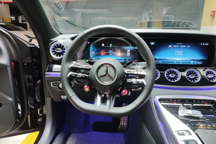 Used Mercedes-Benz AMG GT 2025 AMG GT 50 Four-Door Coupe China Special Edition Steering Wheel