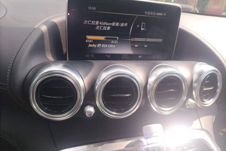 Used Mercedes-Benz AMG GT 2016 AMG GT Audio And AC Panel