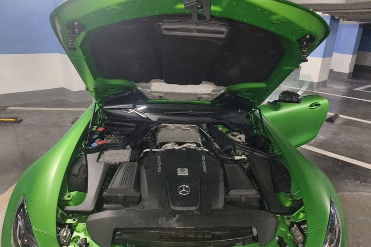 Used Mercedes-Benz AMG GT 2017 AMG GT R Engine Bay
