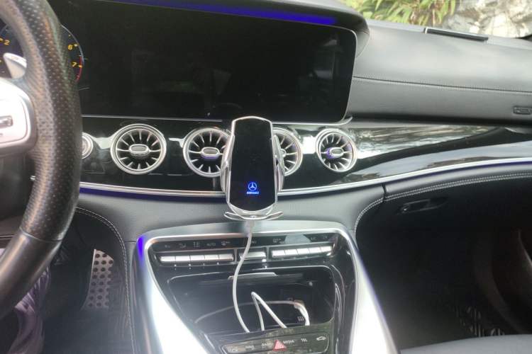 Used Mercedes-Benz AMG GT 2019 AMG GT 50 four-door sports car Audio And AC Panel