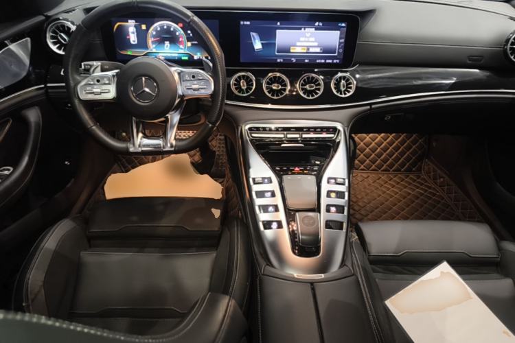 Used Mercedes-Benz AMG GT 2019 AMG GT 50 four-door sports car Center Console